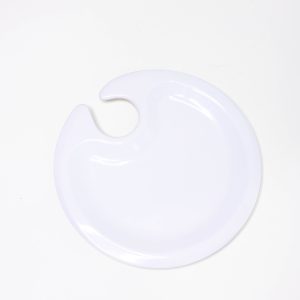 White Cocktail Plates